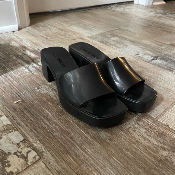 STEVE MADDIN HARLIN HEELED SANDAL - Picture 1 of 3